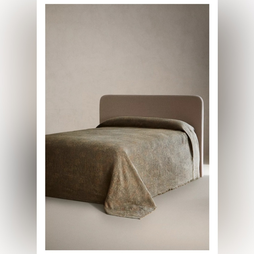 ISO (IN SEARCH OF) Zara Home Morris & Co. Linen Bedcover